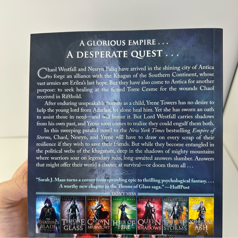 Tower of Dawn by Sarah J. Maas Throne of Glass - Picture 7 of 16